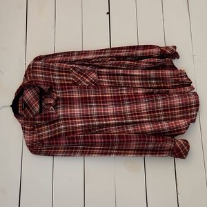 Plaid blouse